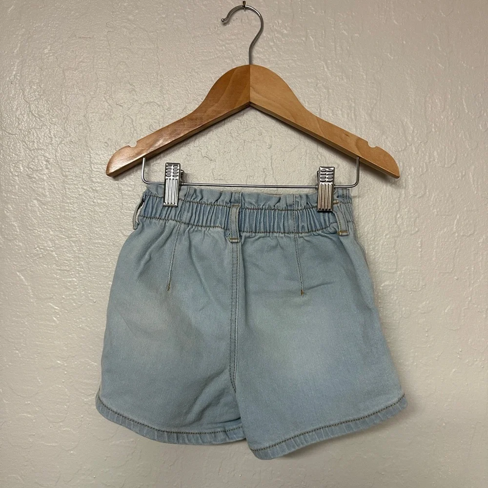 $15 ADD ON little co. girls' paperbag waist shorts 3T Zara Rylee‎ + Cru Baby Gap